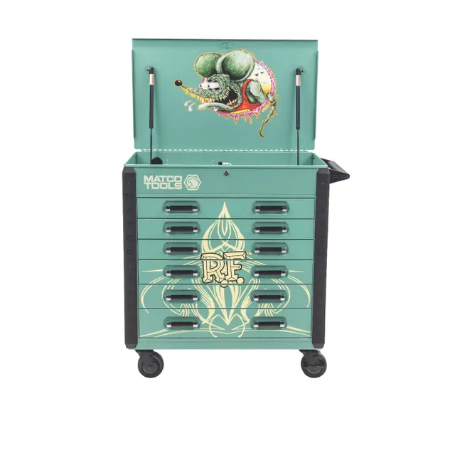 '35' x ' 21' MSC4FD ROLLING TOOL CART (RAT FINK ’‘23’‘)