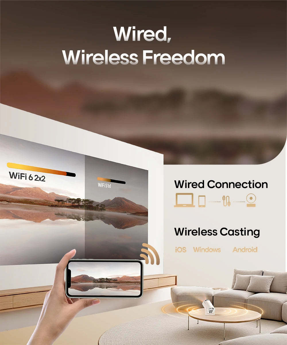 Projector Portable Home Theater