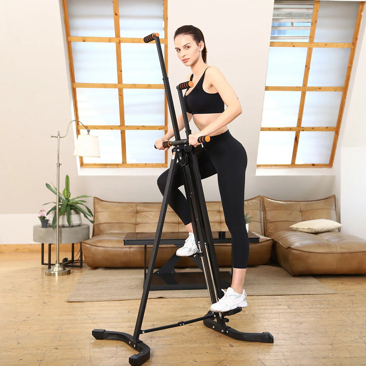 2025 Home Vertical Climber Exercise Machine Workout Fitness Stepper for Sale