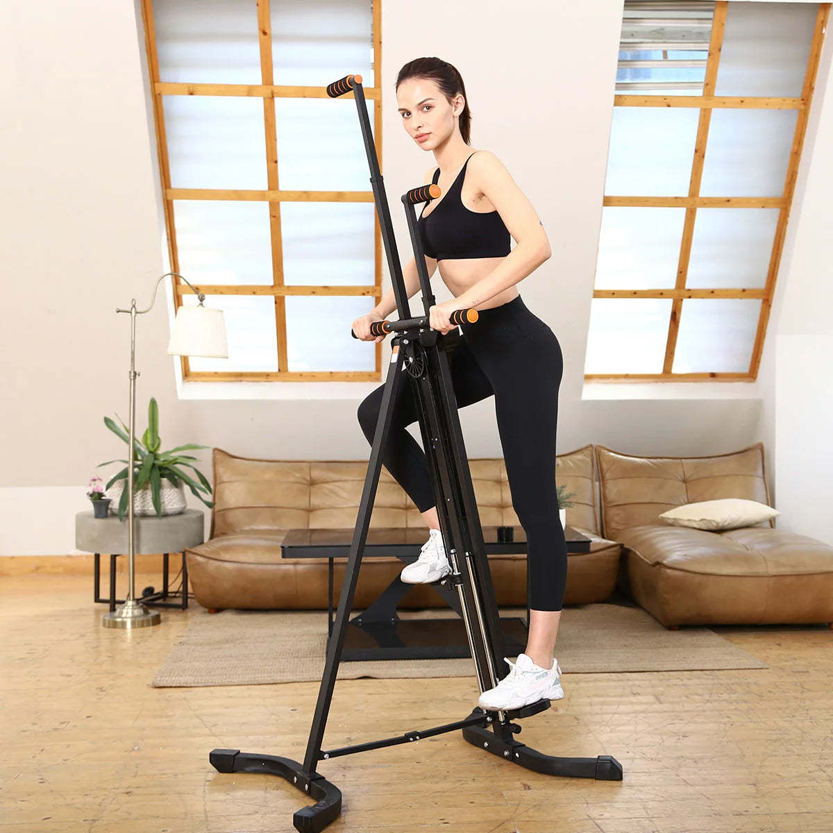 2025 Home Vertical Climber Exercise Machine Workout Fitness Stepper for Sale