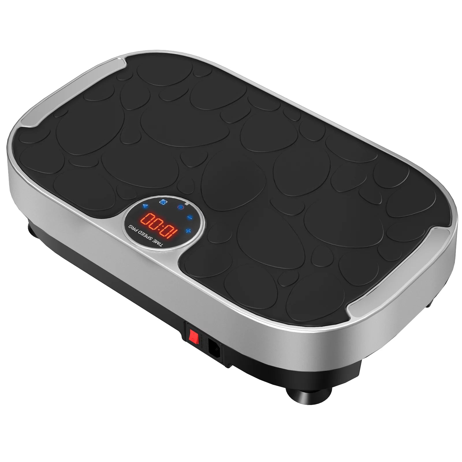 Bluetooth Enabled Vibration Plate with Loop Bands for Home Gym