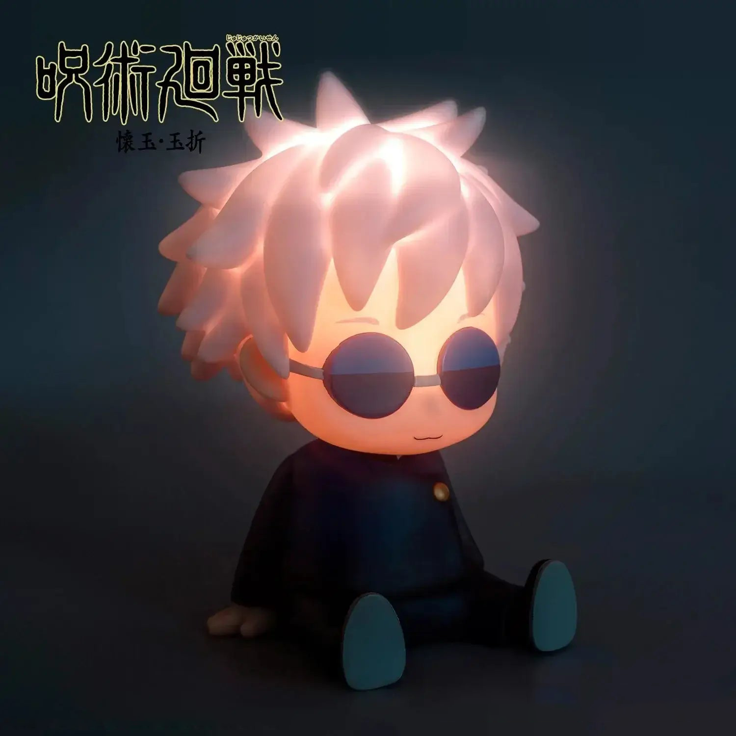 Jujutsu Kaisen 2 Figure Satoru Gojo Action Figures Night Light Collectible Ornaments Tap Light Desk Night Lamp Bedroom Decor Gifts