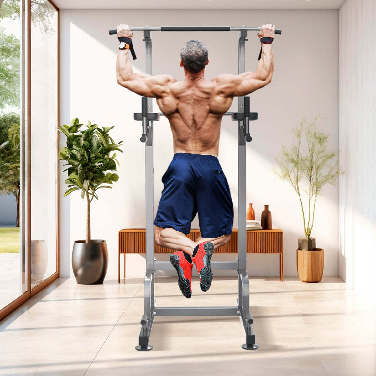2026 Relife Best Power Tower Workout Pull Up Station for Home Gym