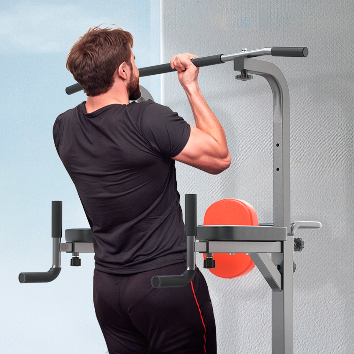 2026 Relife Best Power Tower Workout Pull Up Station for Home Gym