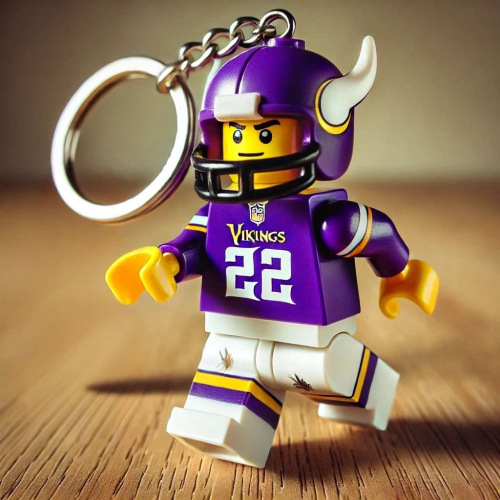 🔥Limited Edition 60% OFF🏈2026 New Football Team Building Blocks Keychain🚛Buy 3 Get Free Shipping