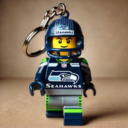 🔥Limited Edition 60% OFF🏈2026 New Football Team Building Blocks Keychain🚛Buy 3 Get Free Shipping