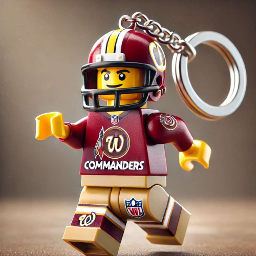 🔥Limited Edition 60% OFF🏈2026 New Football Team Building Blocks Keychain🚛Buy 3 Get Free Shipping