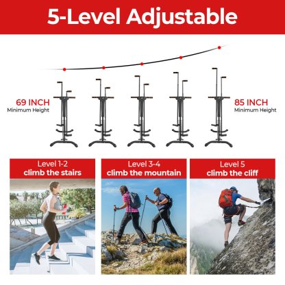 2025 Home Vertical Climber Exercise Machine Workout Fitness Stepper for Sale