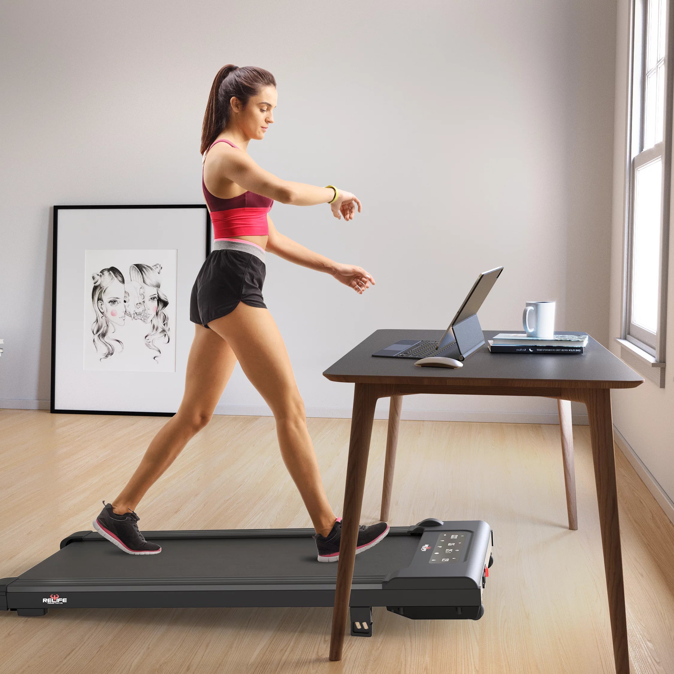 Compact Treadmill | Under Desk Walking Pad