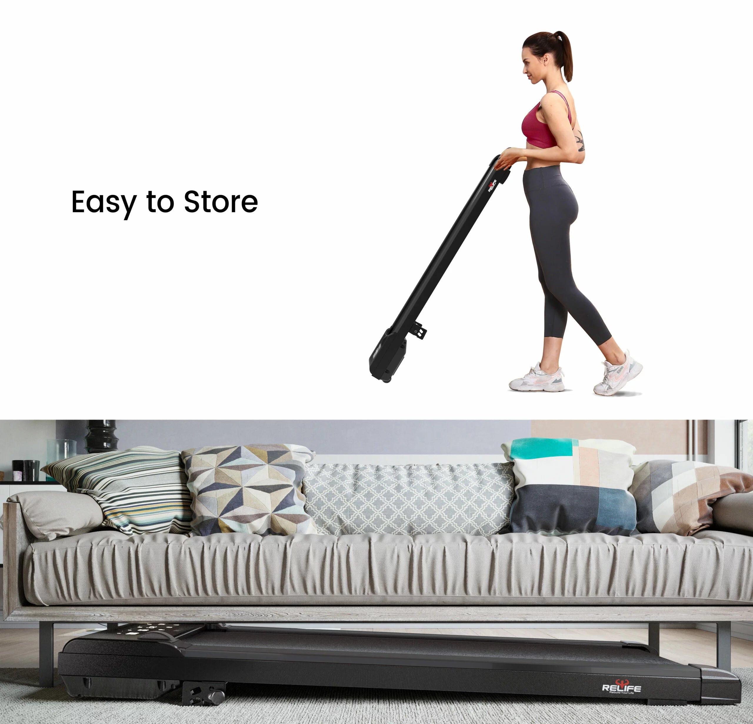 Compact Treadmill | Under Desk Walking Pad