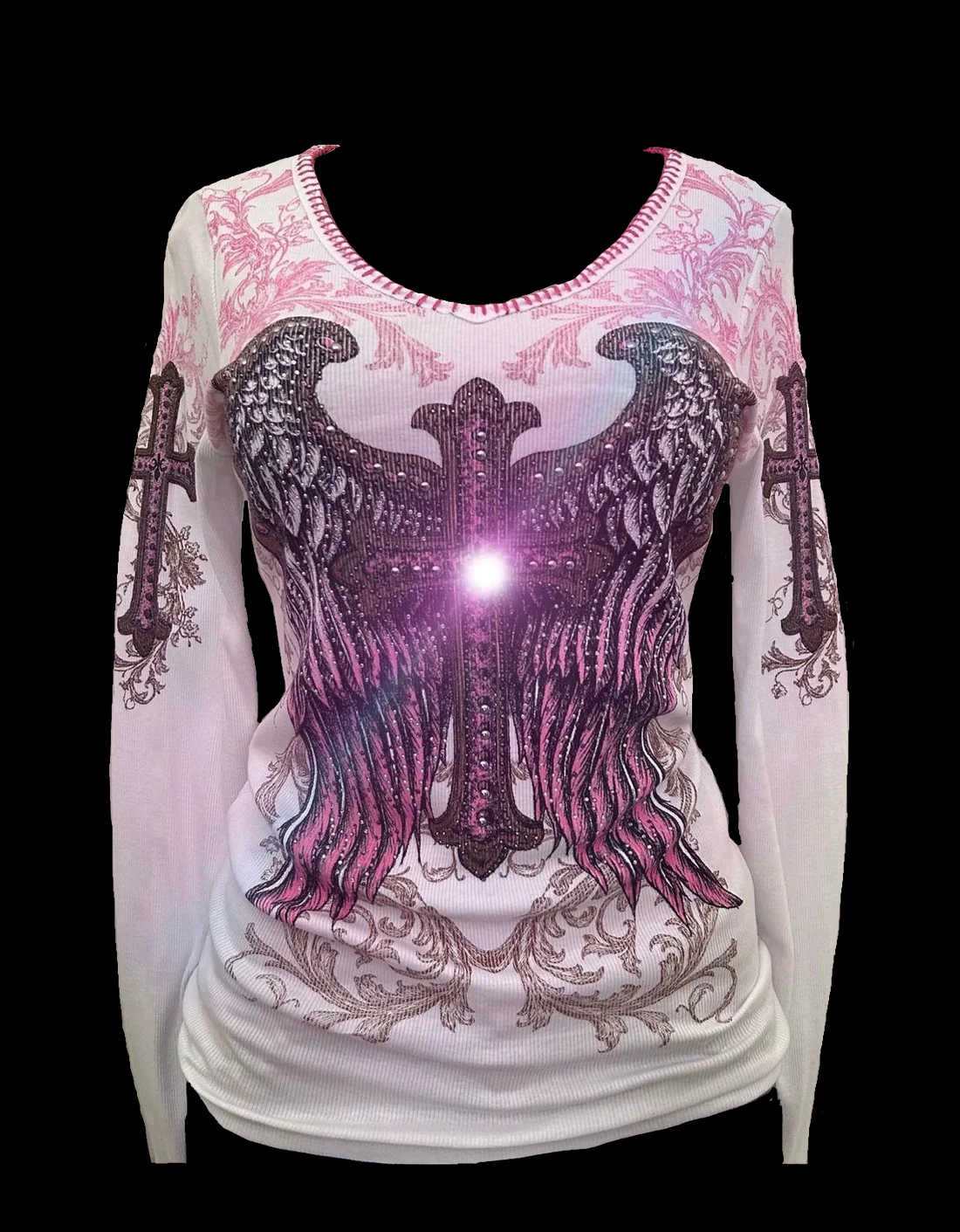 ANGEL BABY PINK LONG SLEEVE