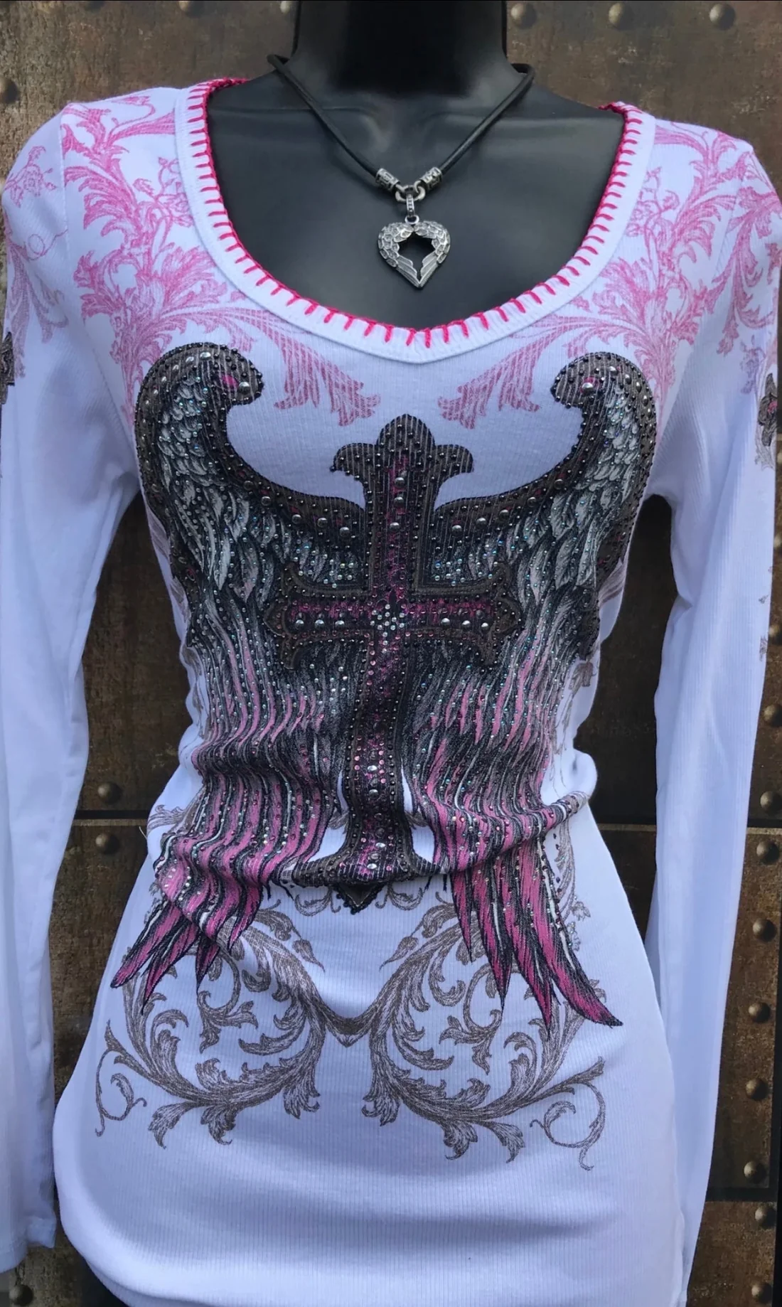 ANGEL BABY PINK LONG SLEEVE