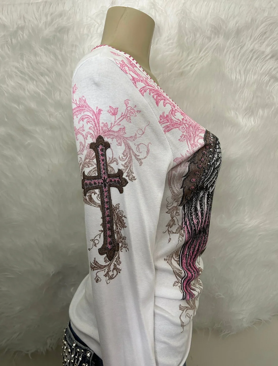 ANGEL BABY PINK LONG SLEEVE