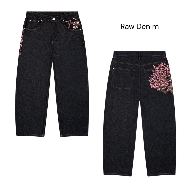 Unisex Sakura Hoodie & Jeans