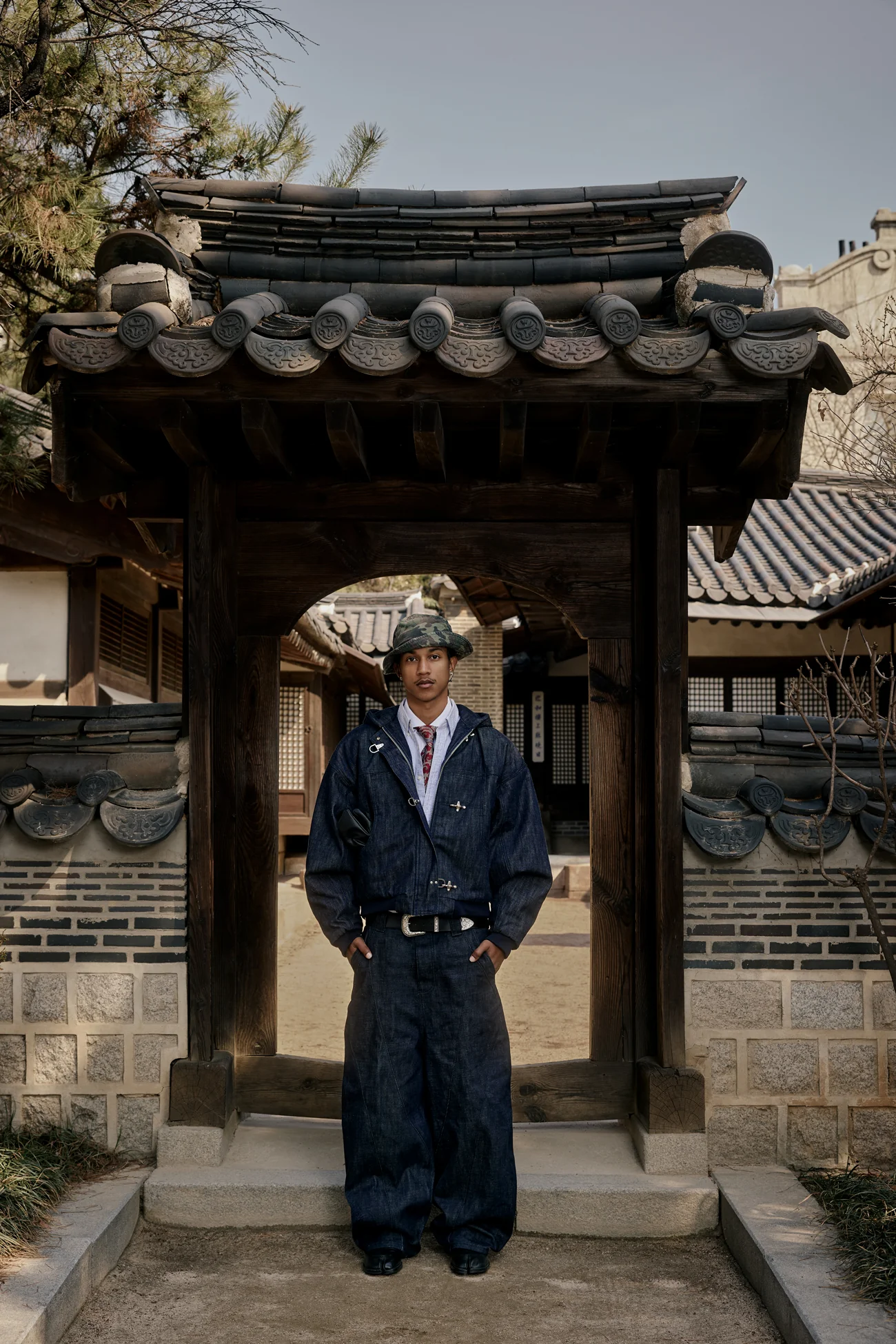 Okayama 15oz Raw Japanese Denim Clasp Jacket
