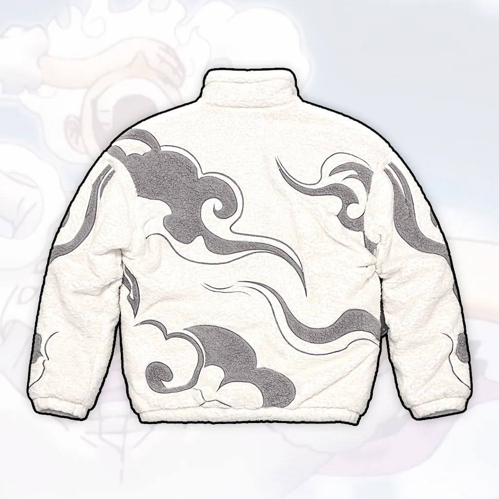 LUFFY GEAR 5 SHERPA FLEECE JACKET