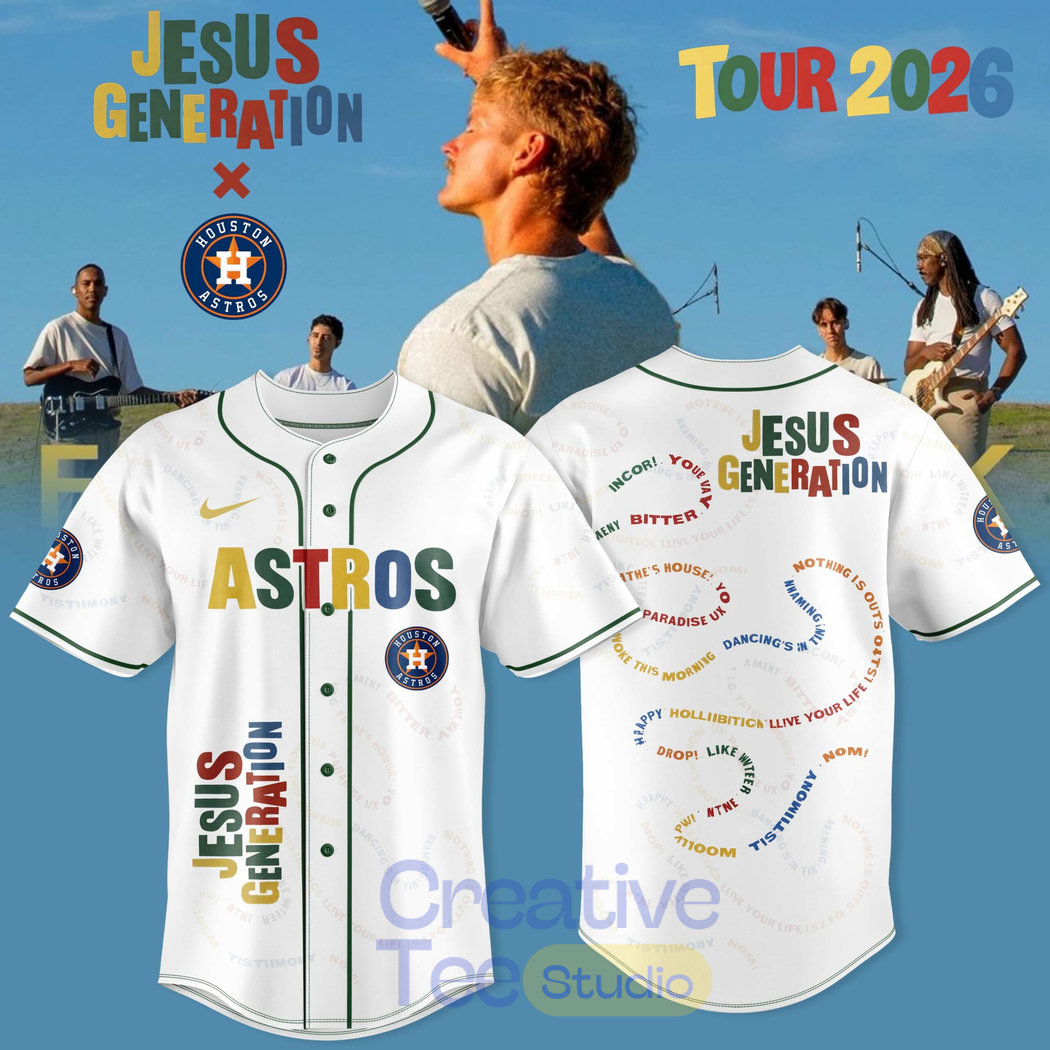 Houston Astros x The Jesus Generation 2026 Tour Baseball Jersey