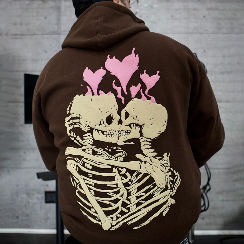 Til Death Do Us Part Puff Print Hoodie