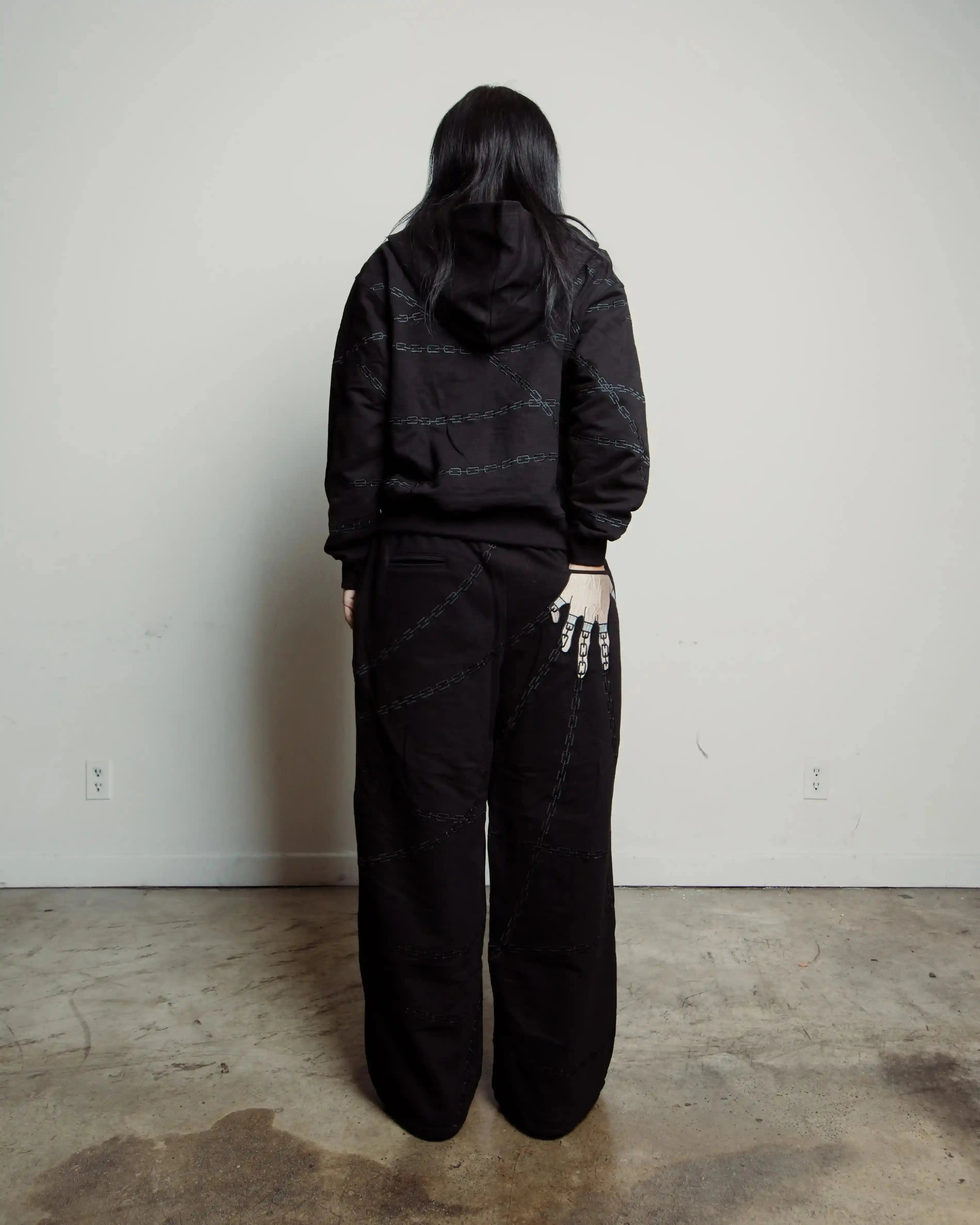 "Kurapika" Zip-Up (Black)