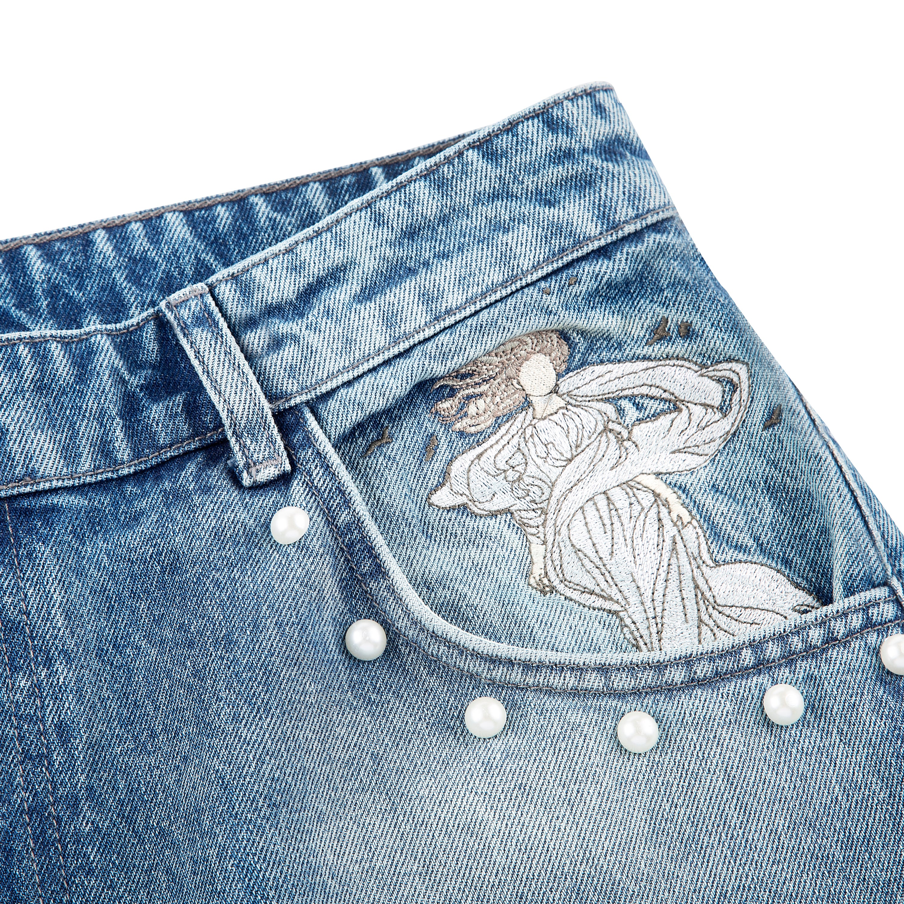"awakening" Denim blue