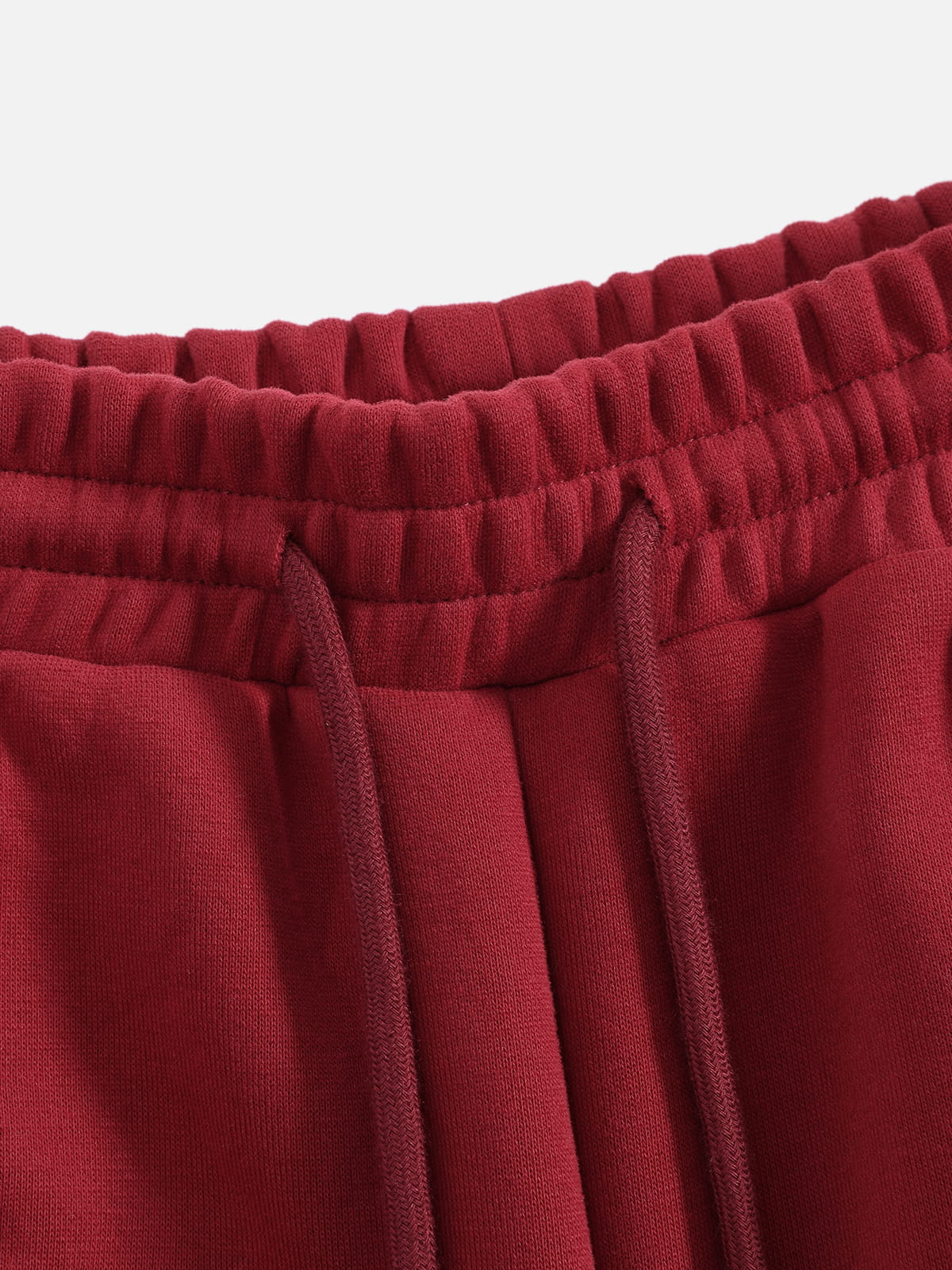 Boxy Script Embroidery Hoodie Sets