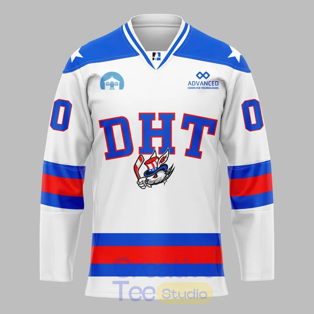 Danbury Hat Tricks Special New 2026 USA Custom Hockey Jersey