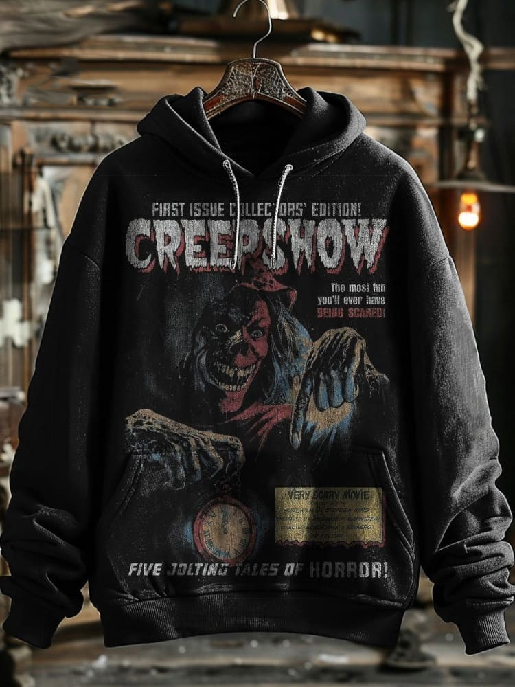 Horror Movie Vintage Graphic Print Unisex Hoodie Sweatshirt