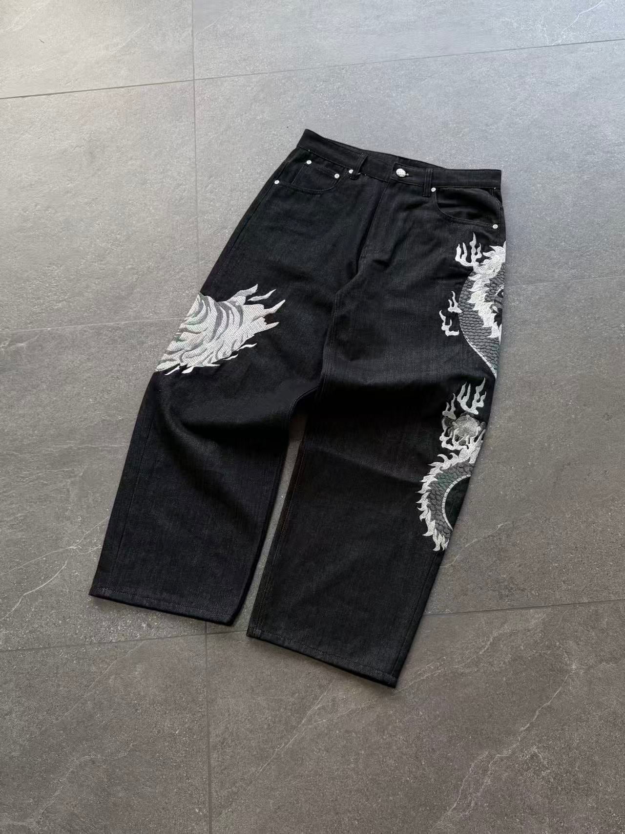 “Ultimate Duel” Baggy Denim Jeans (Christmas Special Price Time-limited)