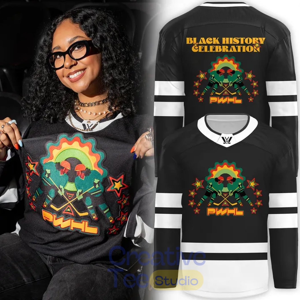 PWHL Black History Celebration Hockey Jersey PWHL Black History Celebration Hockey Jersey