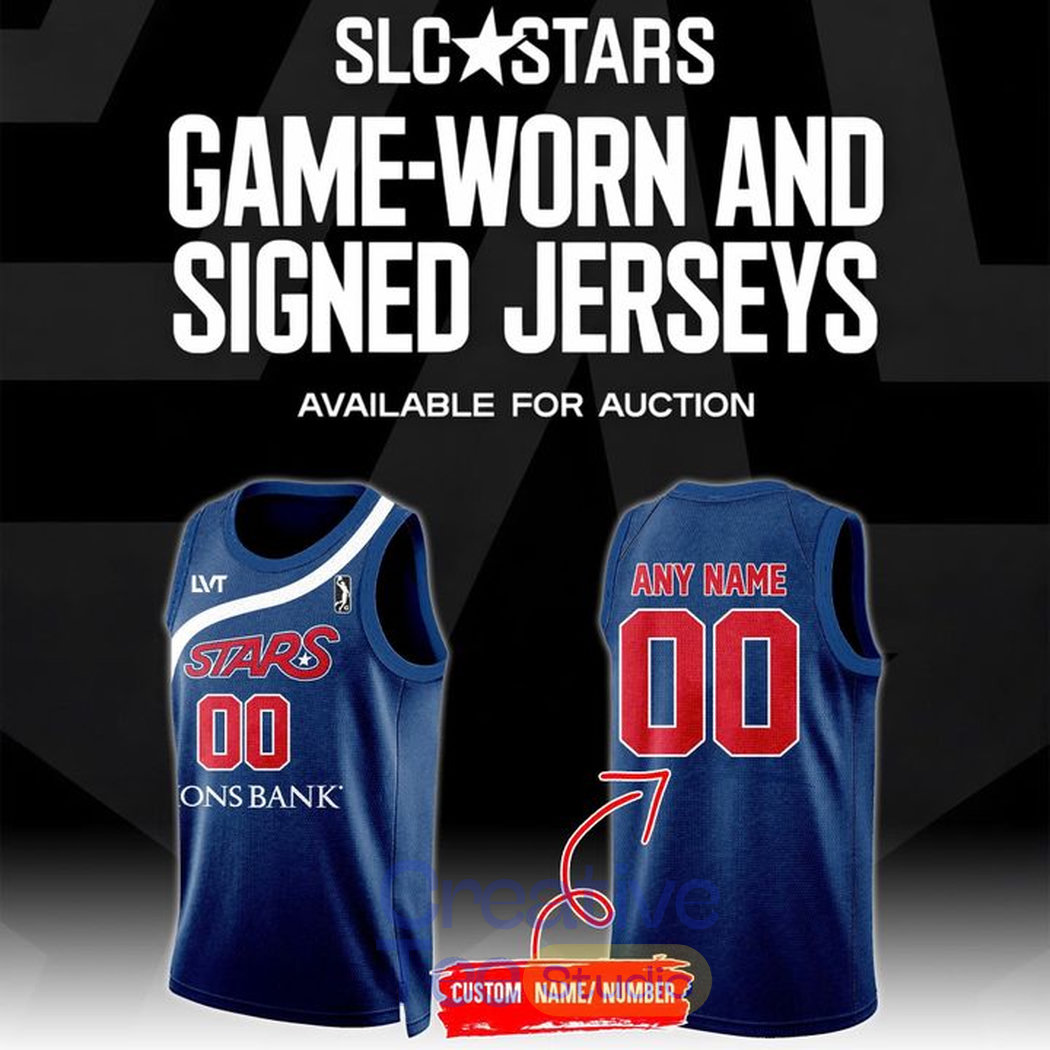 Salt Lake City Stars Special New Basketball Jersey Salt Lake City Stars Special New Basketball Jersey