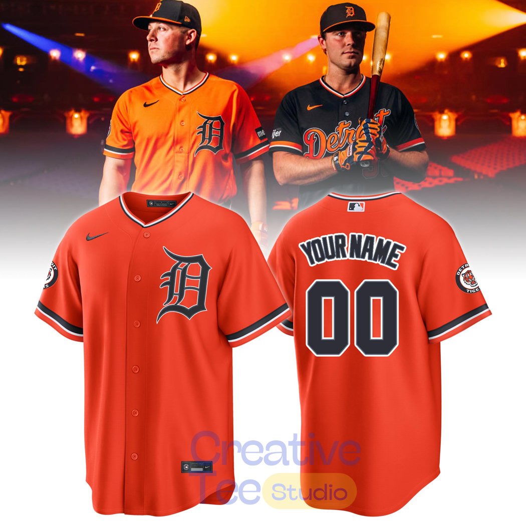 Detroit Tigers 2026 Alternate Baseball Jersey Detroit Tigers 2026 Alternate Baseball Jersey