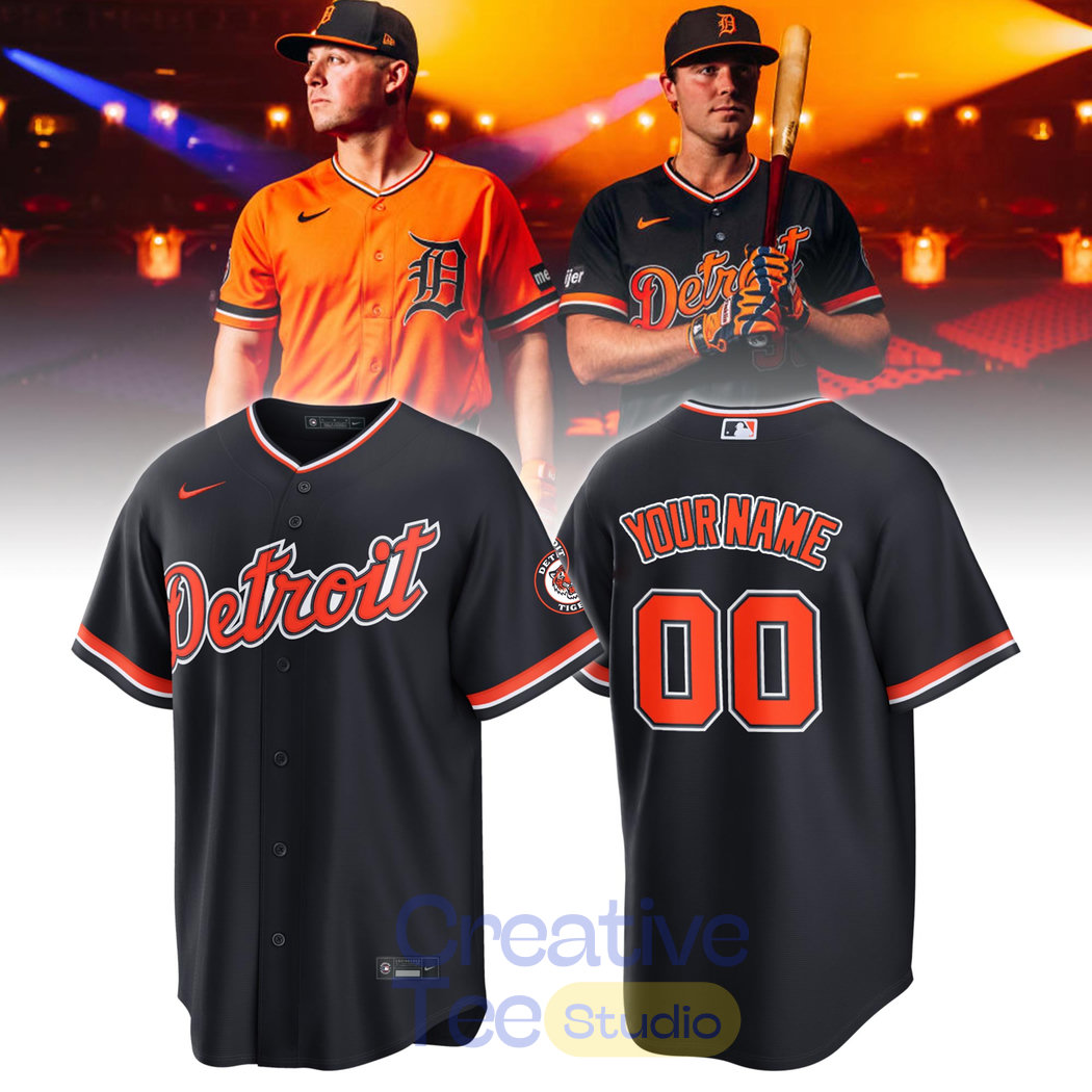 Detroit Tigers 2026 Alternate Baseball Jersey Detroit Tigers 2026 Alternate Baseball Jersey
