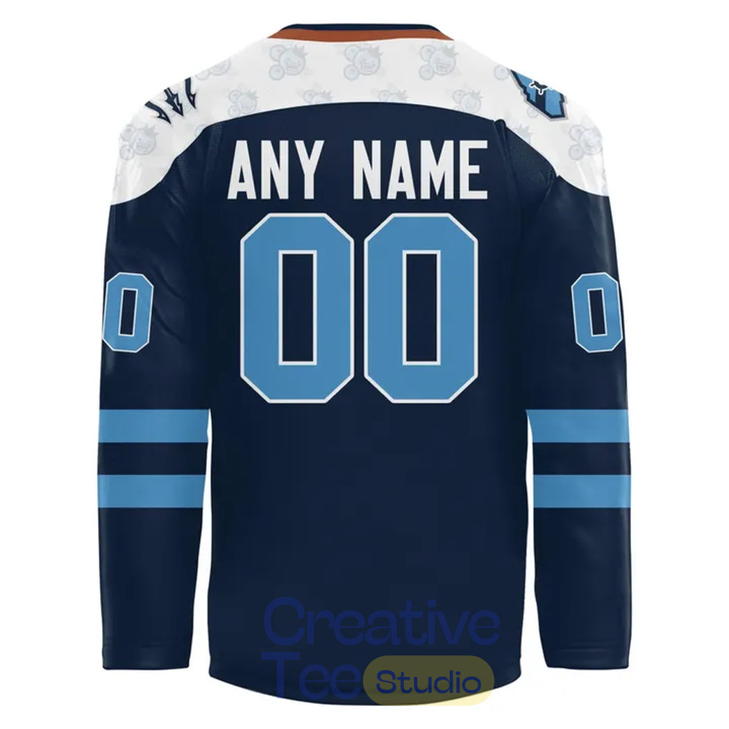 Maine Mariners 2026 Wild Blueberries Custom Hockey Jersey Maine Mariners 2026 Wild Blueberries Custom Hockey Jersey