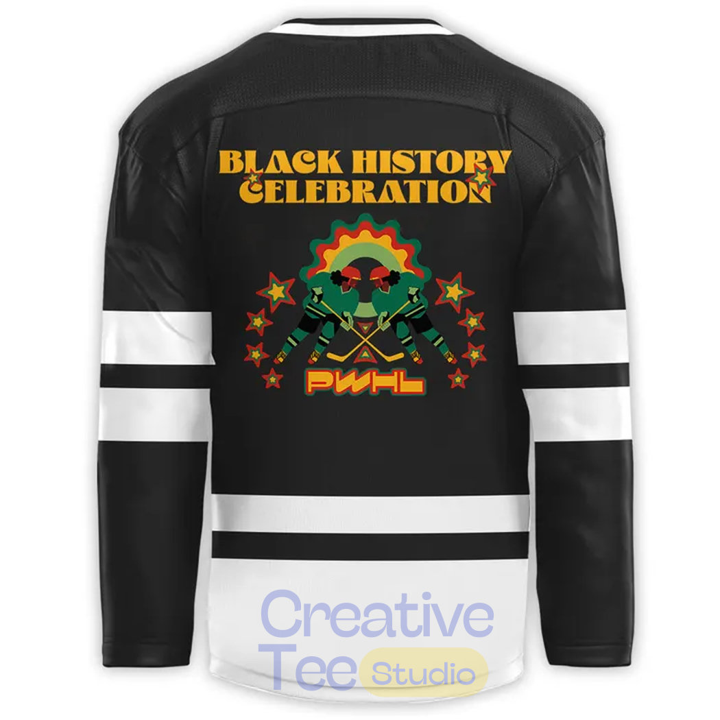 PWHL Black History Celebration Hockey Jersey PWHL Black History Celebration Hockey Jersey