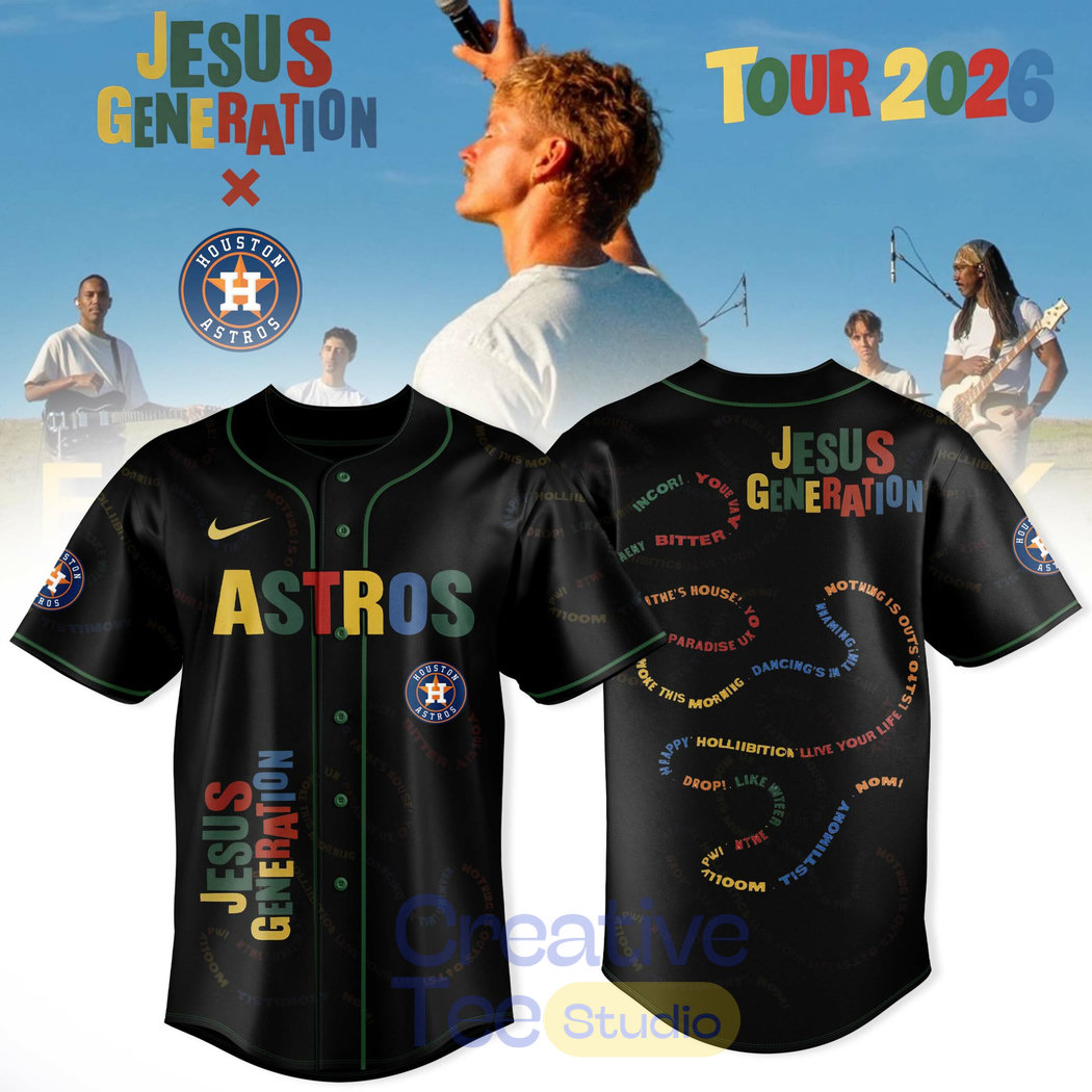 Houston Astros x The Jesus Generation 2026 Tour Baseball Jersey