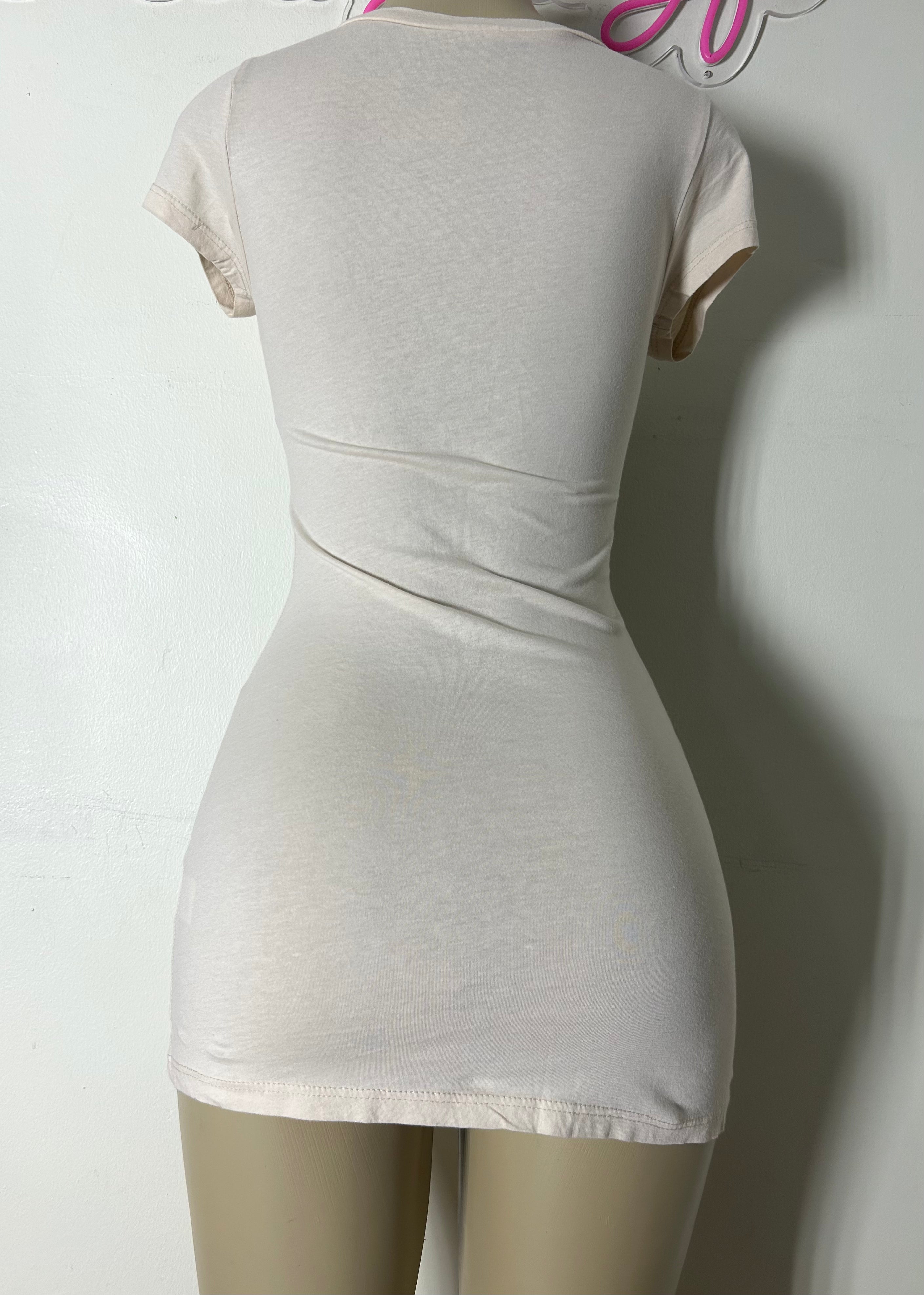 I wish you roses mini dress