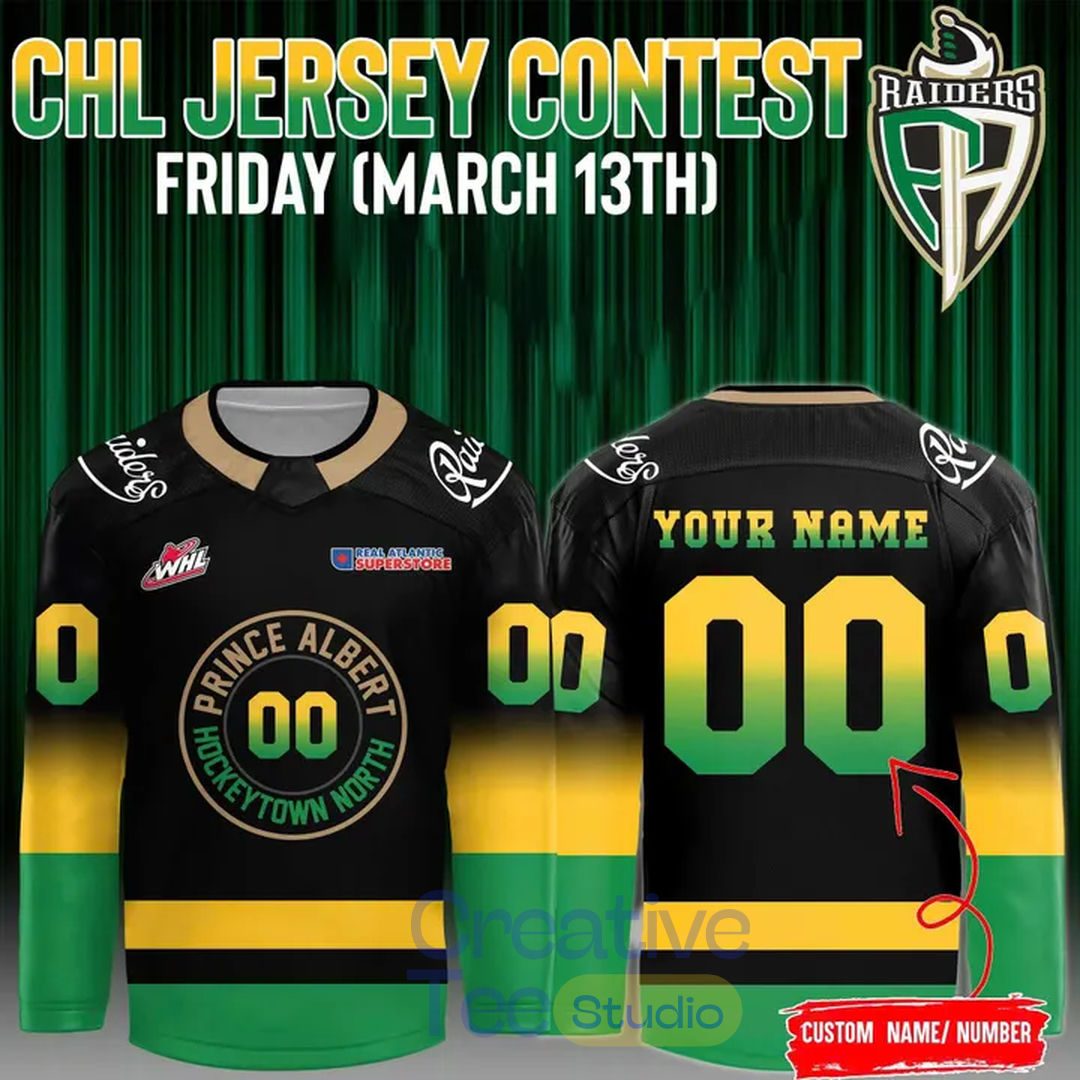 Prince Albert Raiders 2026 New Custom Hockey Jersey