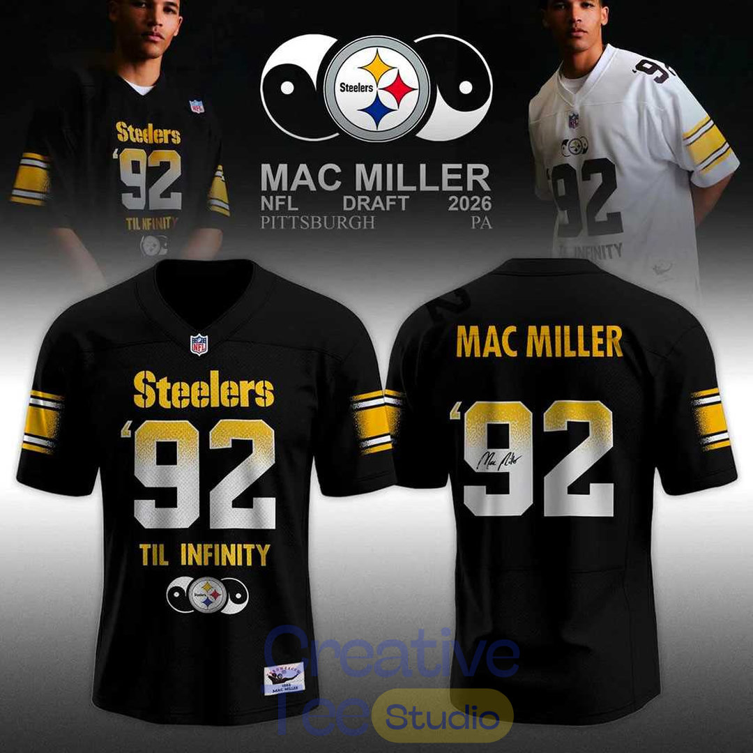 Pittsburgh Steelers Mac Miller 2026 Football Jersey Pittsburgh Steelers Mac Miller 2026 Football Jersey