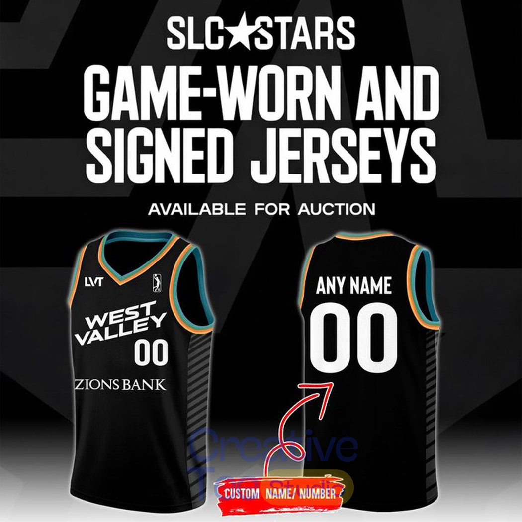 Salt Lake City Stars Special New Basketball Jersey Salt Lake City Stars Special New Basketball Jersey
