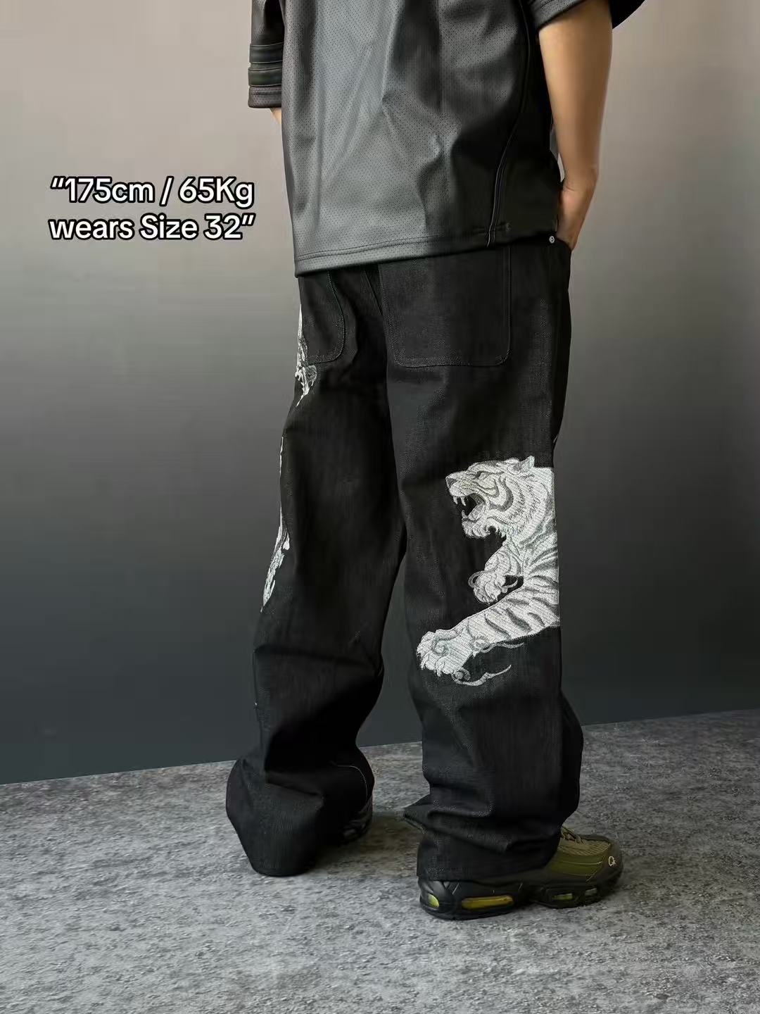 “Ultimate Duel” Baggy Denim Jeans (Christmas Special Price Time-limited)