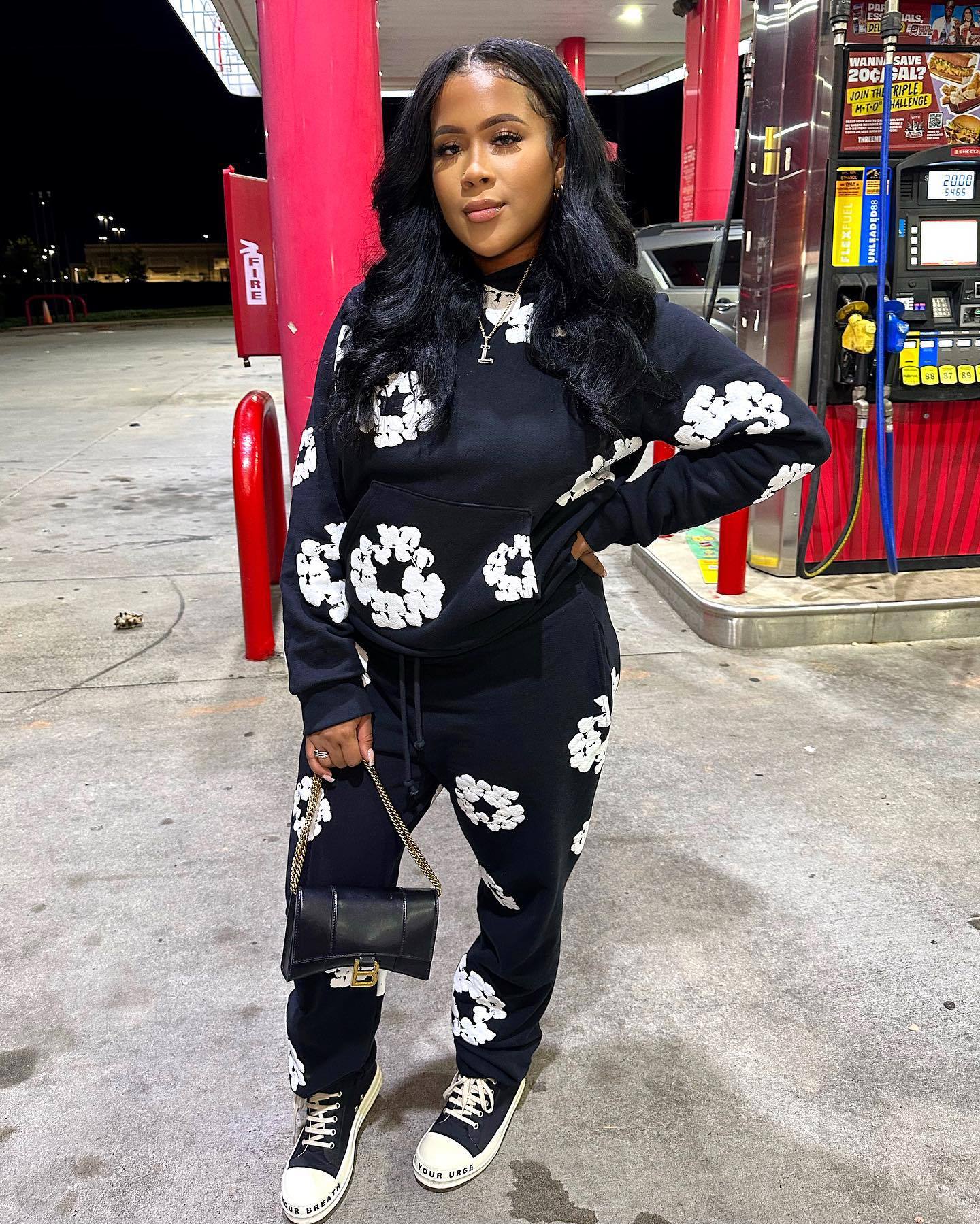 Denim Unisex  Hoodie (Buy 2 Free Shipping)