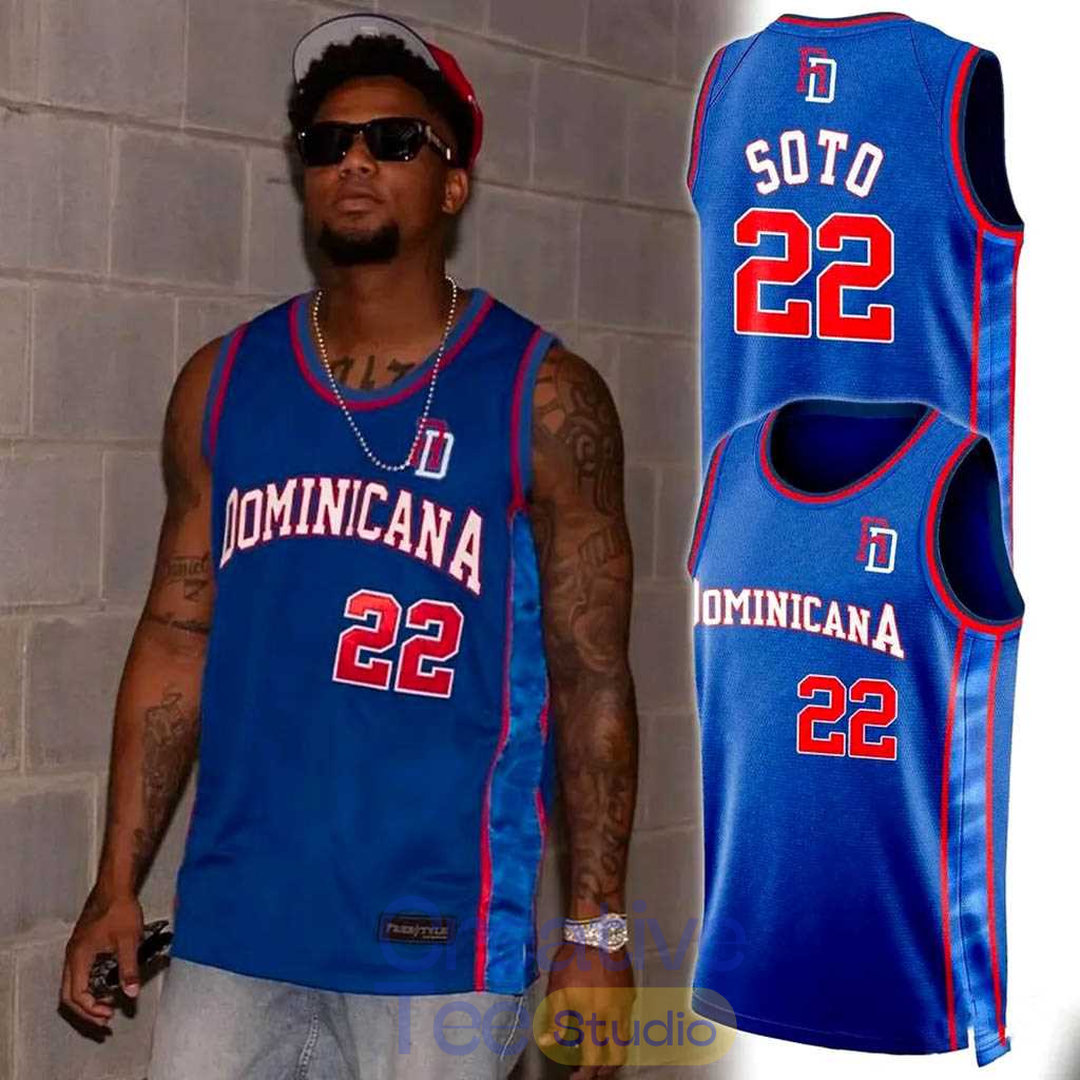 Juan Soto Dominican Republic 2026 Basketball Jersey