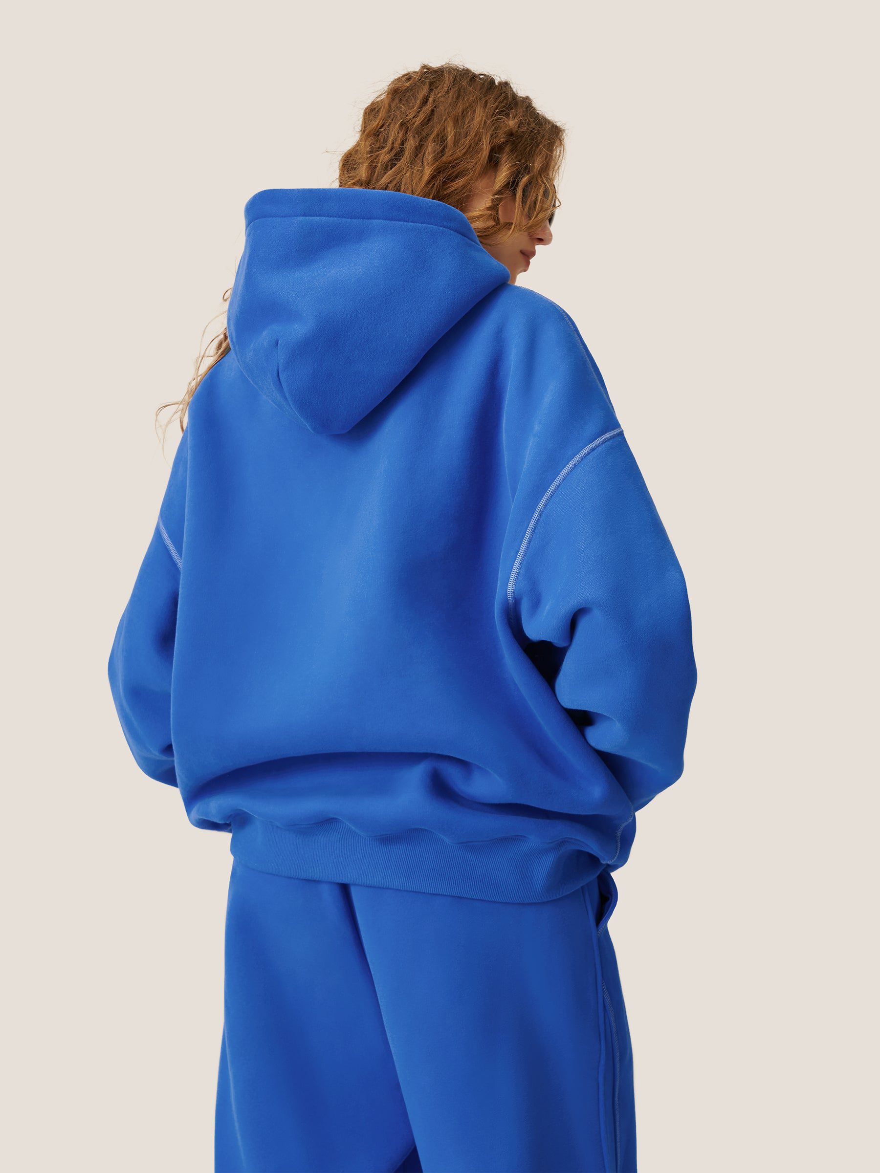  Baggy Hoodie Sets-Blue
