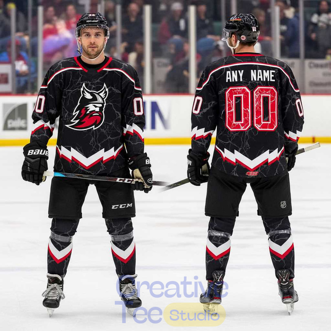 Adirondack Thunder Lightning Storm 2026 Custom Hockey Jersey