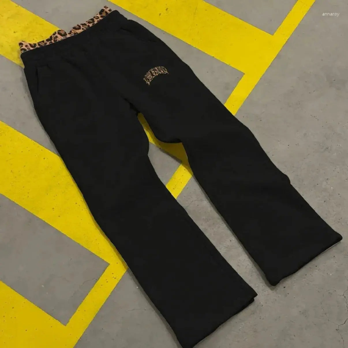 2026 Double drawstring sweatpants