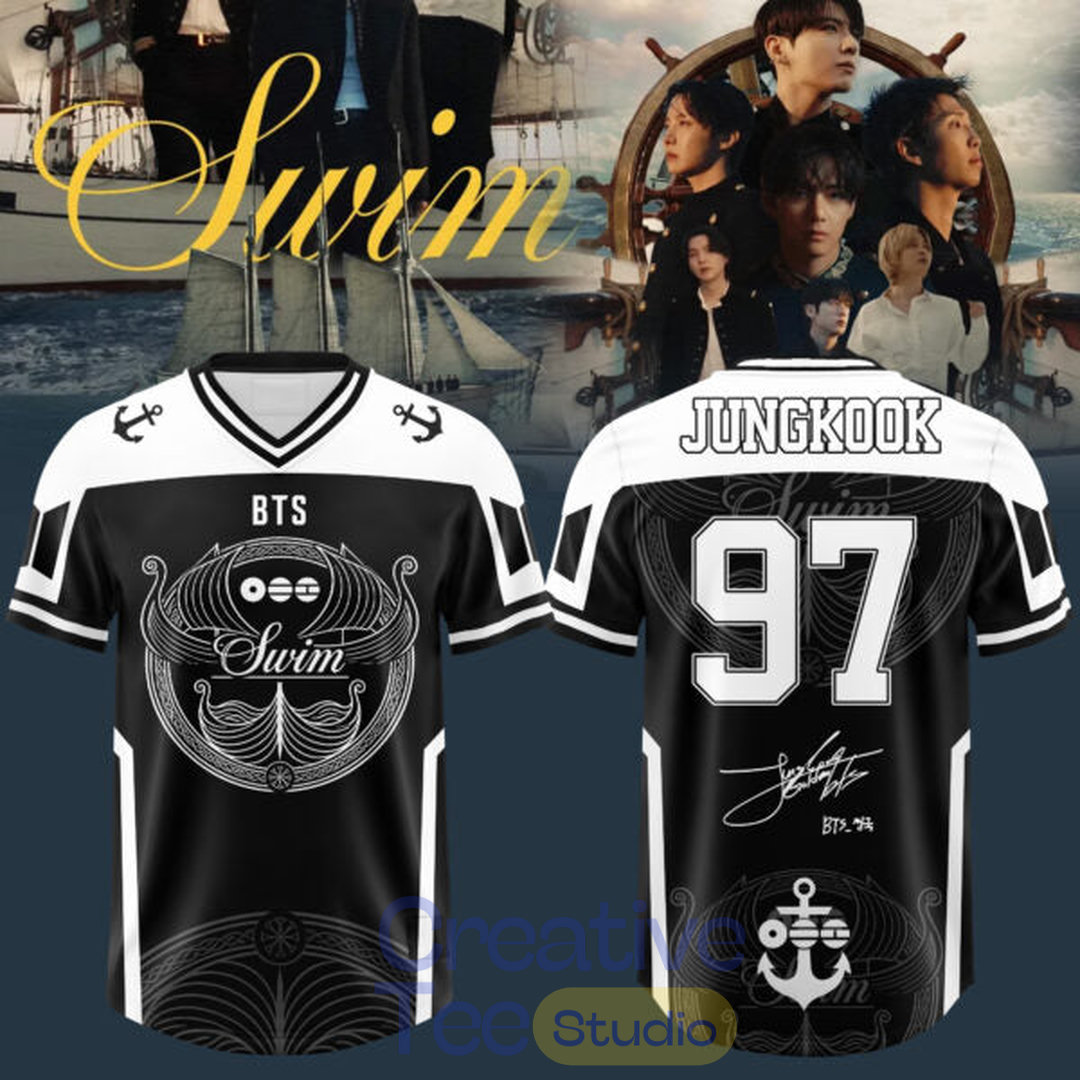 BTS – Swim Arirang Album Mixed Football Jersey