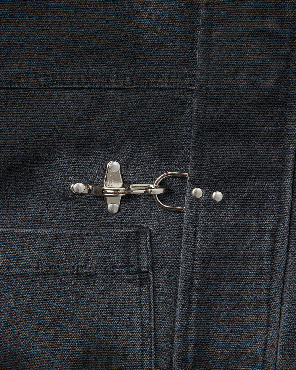 CANVAS CLASP WORKWEAR BOMBER JACKET