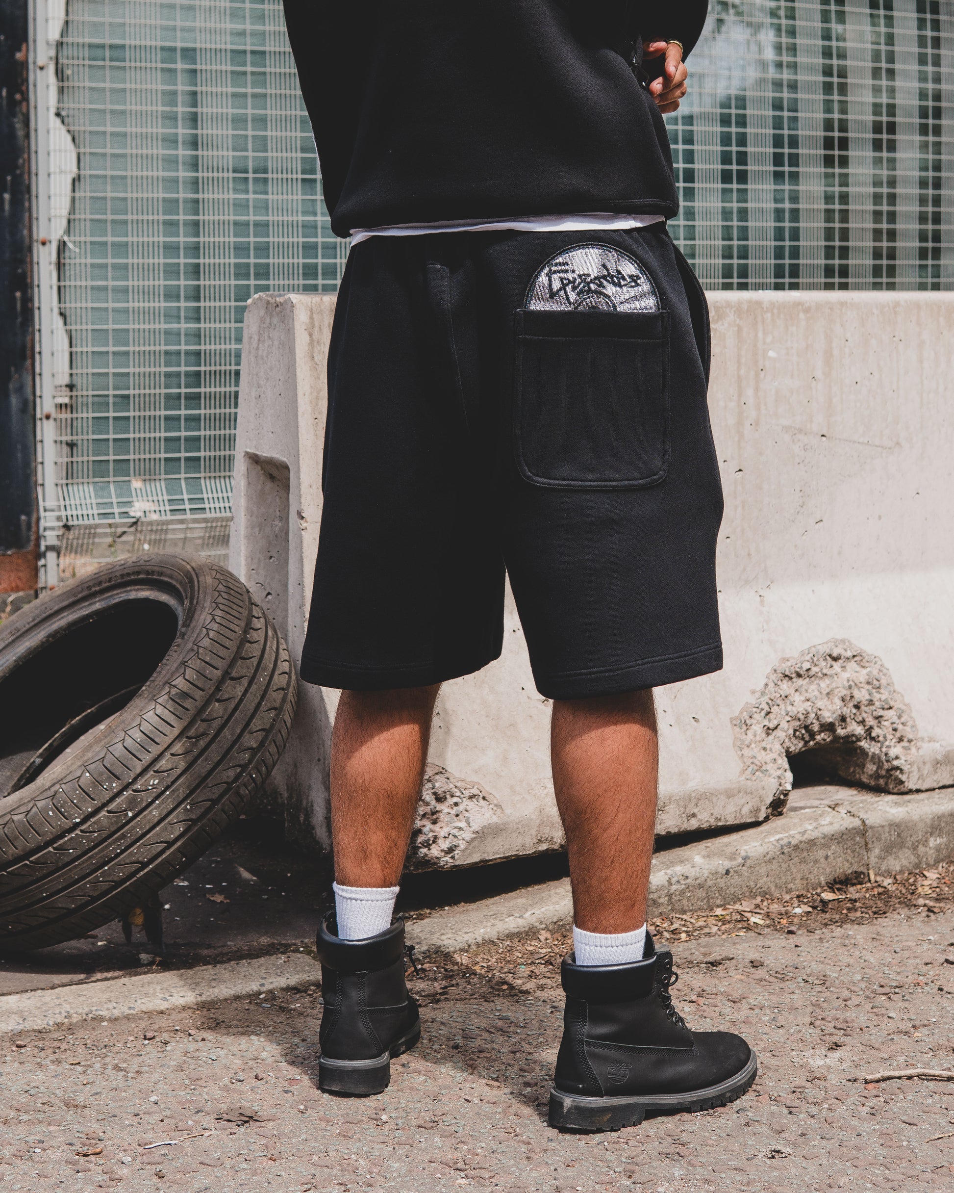 Disc Baggy Shorts 630gsm