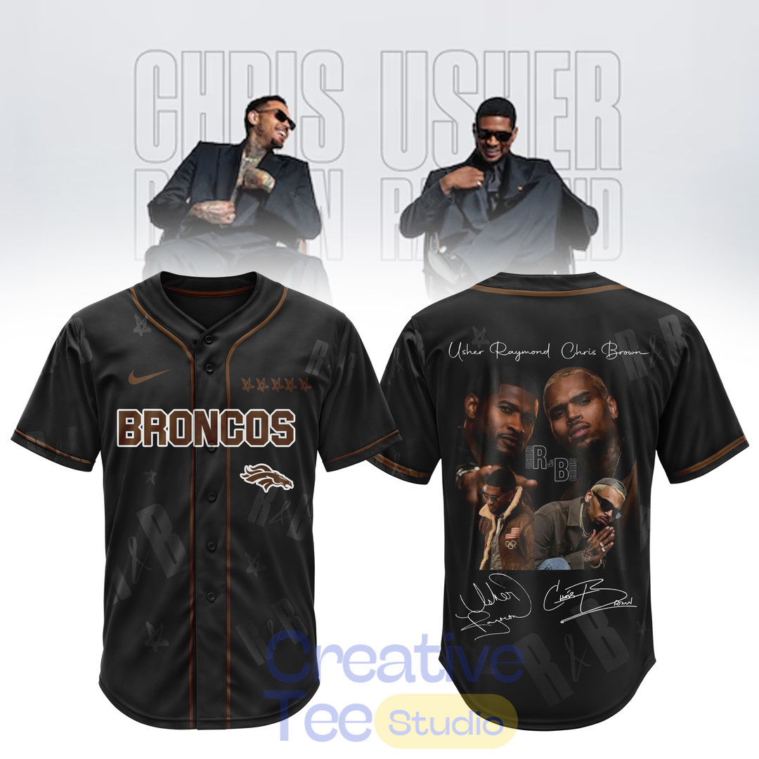 Denver Broncos Vibes R&B Tour Baseball Jersey – Limited Stadium Edition