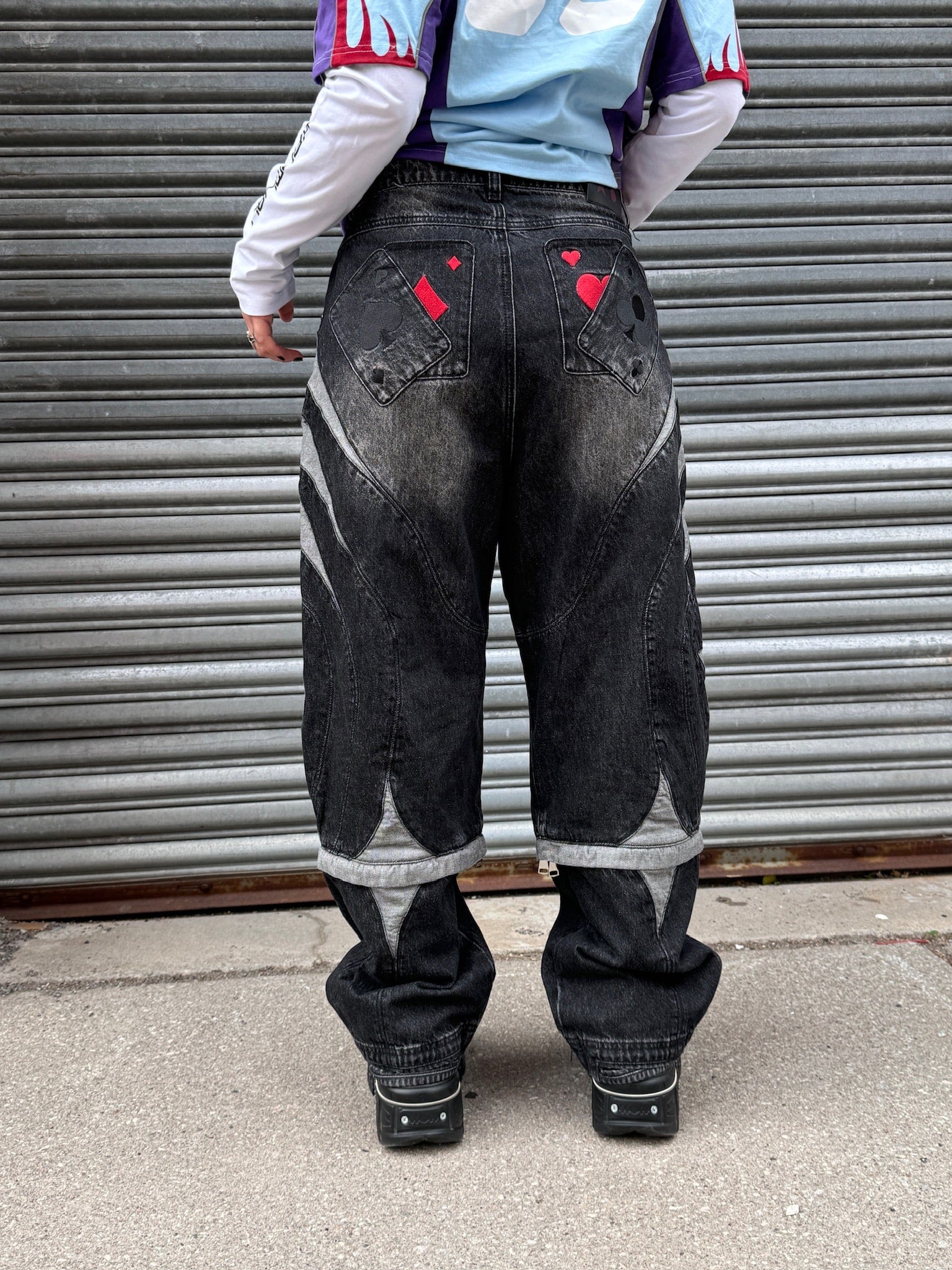 2025 "SPIDER" Jeans Black